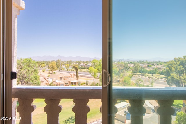 7970 E Camelback Rd Unit 604, Scottsdale, AZ 85251 - water view with a mountainous background and nearby suburban area