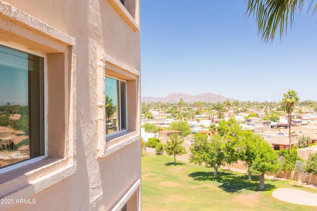 7970 E Camelback Rd Unit 604, Scottsdale, AZ 85251 - view of yard featuring a mountain view and a residential view