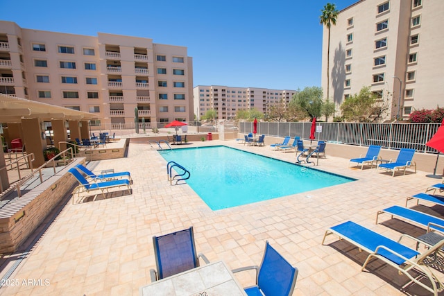 7970 E Camelback Rd Unit 604, Scottsdale, AZ 85251 - community pool with a patio