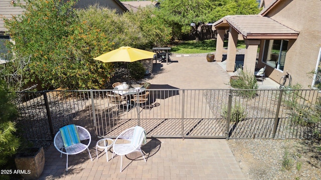 28814 N 45th St, Cave Creek, AZ 85331 - view of patio featuring outdoor dining area
