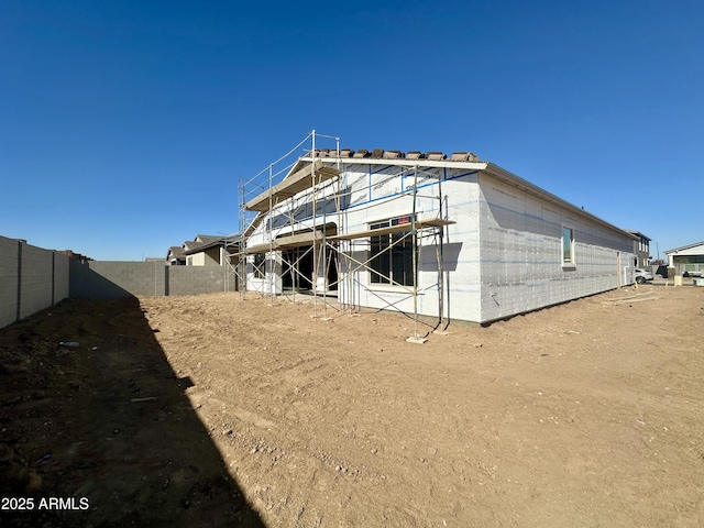 view of rear view of house