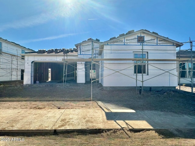 view of rear view of house