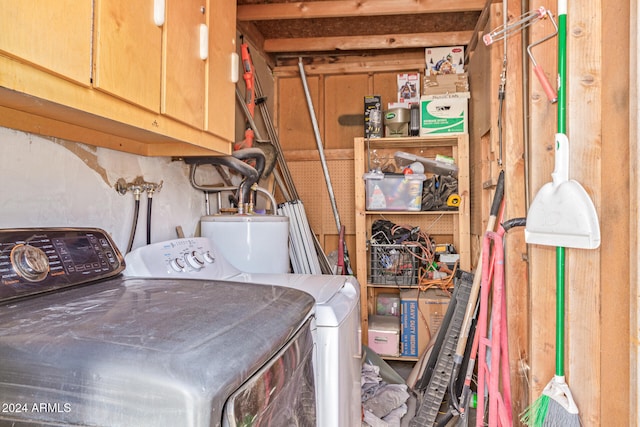 laundry area featuring independent washer and dryer