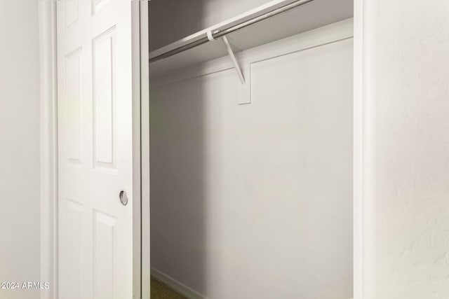 view of closet