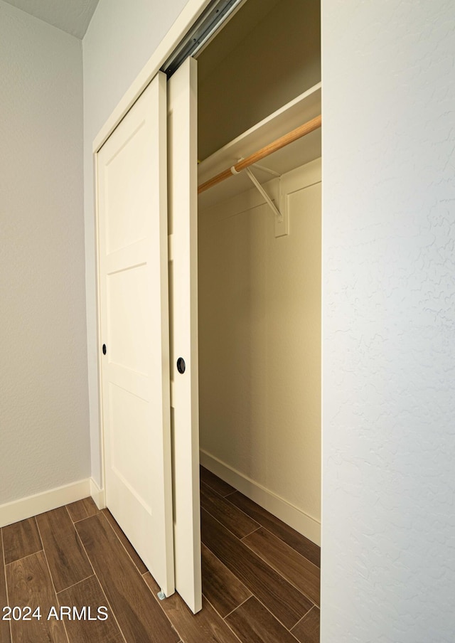 view of closet