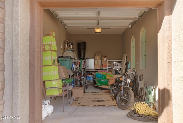 storage room featuring a garage