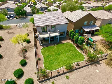 bird's eye view featuring a residential view