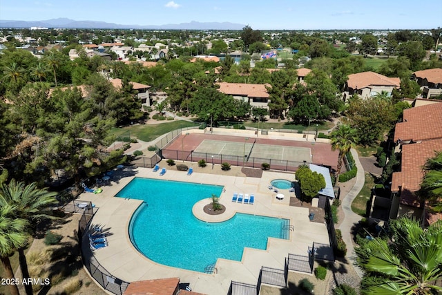 1351 N Pleasant Dr Unit 1012, Chandler, AZ 85225 - community pool featuring a mountain view