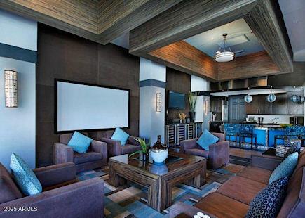 cinema with a high ceiling
