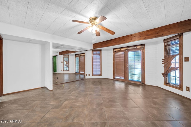 6217 W Orange Dr, Glendale, AZ 85301 - spare room featuring a ceiling fan and tile patterned floors