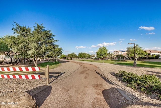 4453 S Huachuca Way, Chandler, AZ 85249 - view of asphalt road with a residential view and street lights