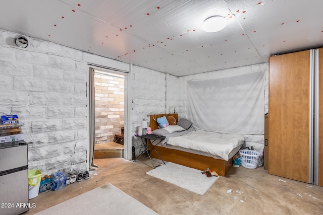 bedroom featuring ensuite bath