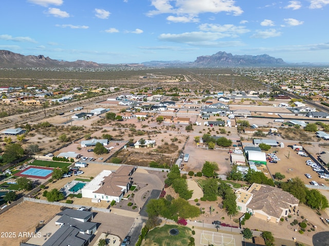 10448 E Glencove St, Mesa, AZ 85207 - bird's eye view featuring a residential view and a mountain view