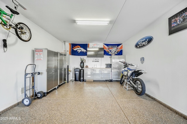 210 E Bergamot Ln, Queen Creek, AZ 85140 - garage with baseboards