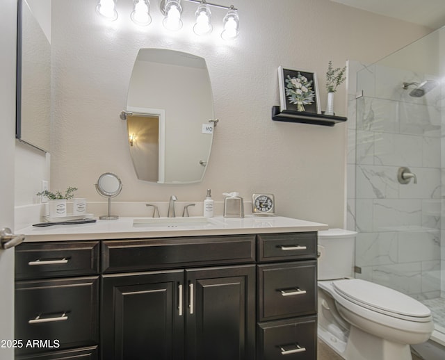 1217 S Longmore Ct, Chandler, AZ 85286 - full bath featuring vanity, toilet, and tiled shower