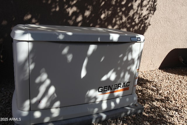 exterior details with a power unit