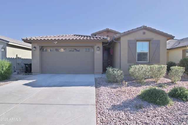 4149 E Appaloosa Rd, Gilbert, AZ 85296 - view of front of property featuring stucco siding, an attached garage, and concrete driveway