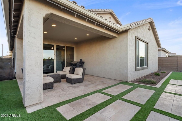 view of patio