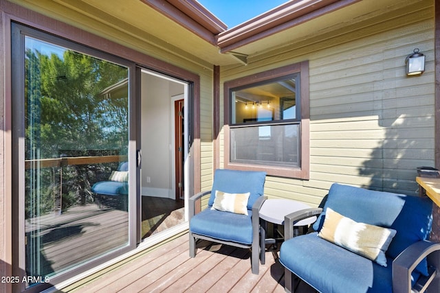 view of deck