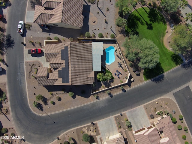drone / aerial view