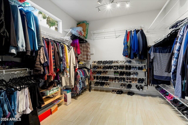 view of spacious closet