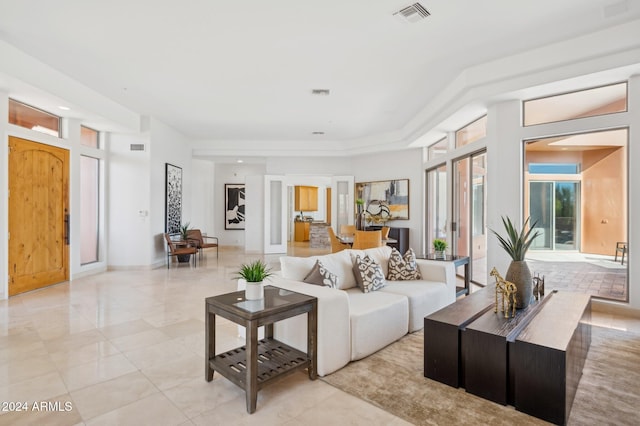 view of living room