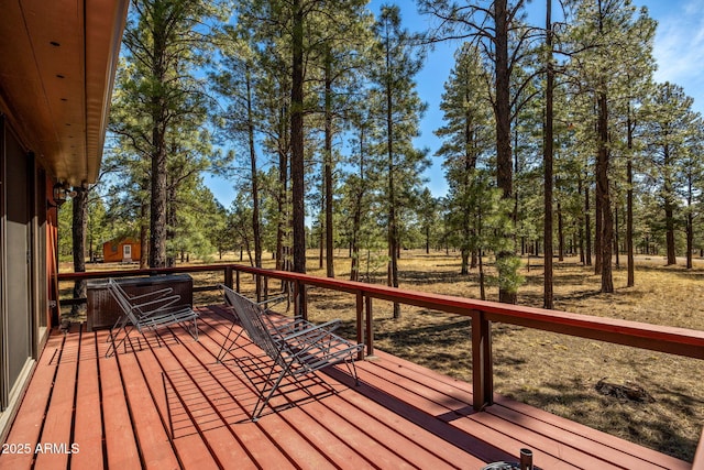 11 N County Road N1030 St, Greer, AZ 85927 - view of deck