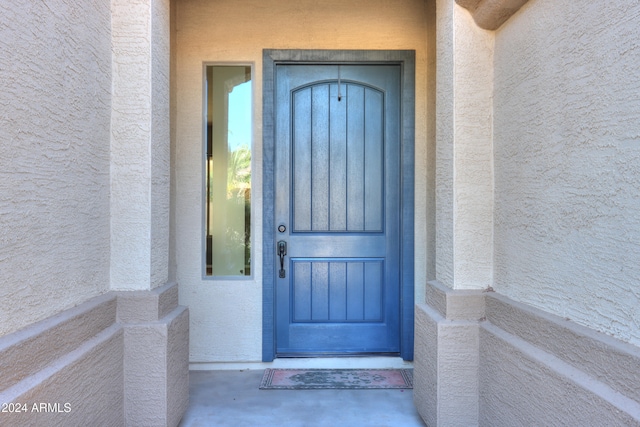 view of property entrance