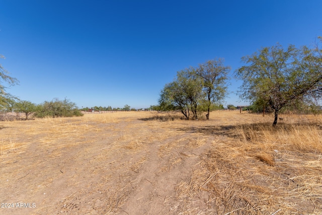 view of landscape with a rural view