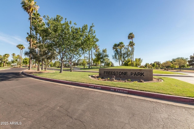 1201 E Campbell Ave, Gilbert, AZ 85234 - community sign featuring a lawn