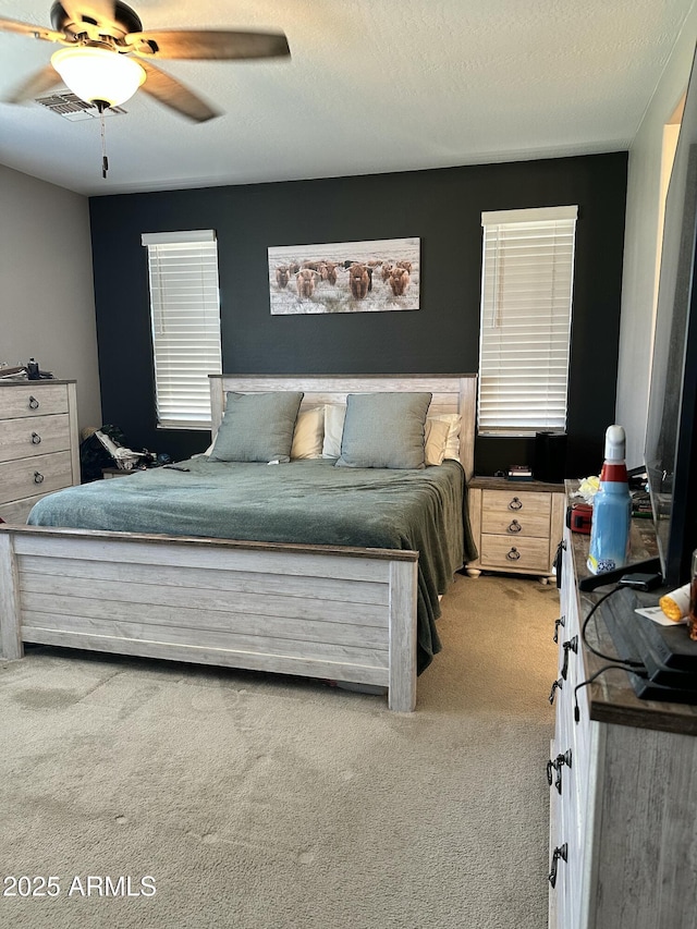 724 S 11th St, Coolidge, AZ 85128 - carpeted bedroom with ceiling fan