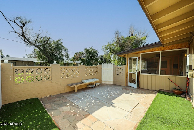 view of patio