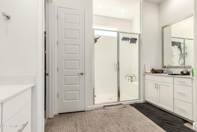 3832 W Mcneil St, Laveen, AZ 85339 - bathroom with vanity and a shower stall
