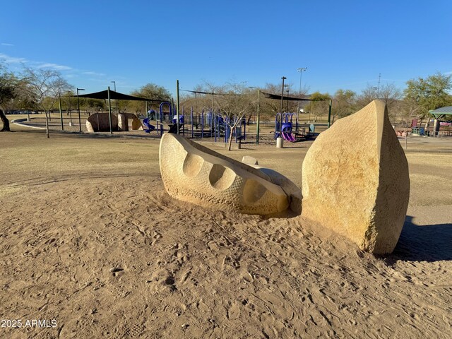 view of community with playground community