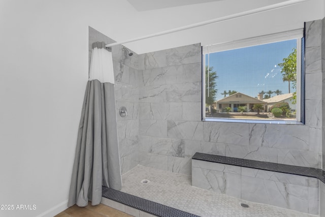 1405 E Chicago Cir, Chandler, AZ 85225 - full bathroom with tiled shower