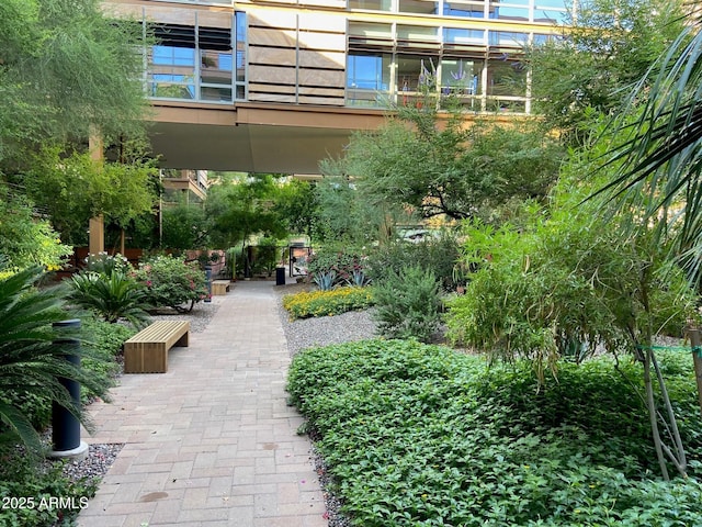 view of property's community