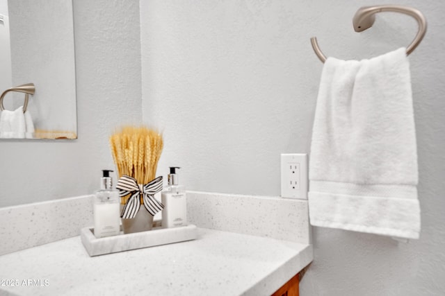 room details featuring vanity