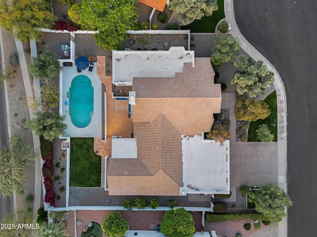 drone / aerial view