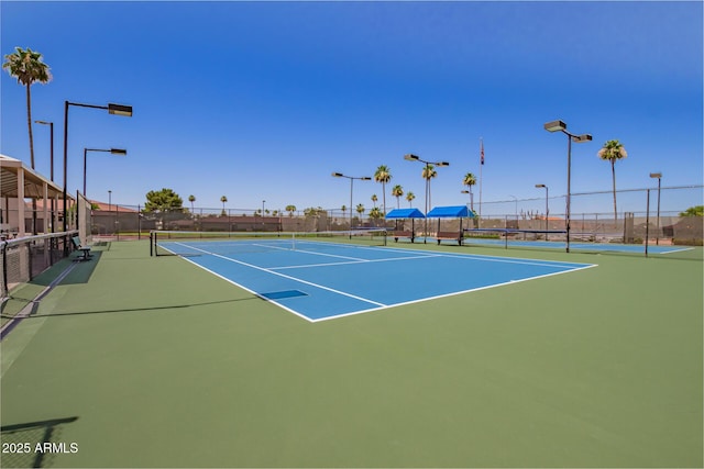 7839 E Milagro Ave, Mesa, AZ 85209 - view of tennis court with community basketball court