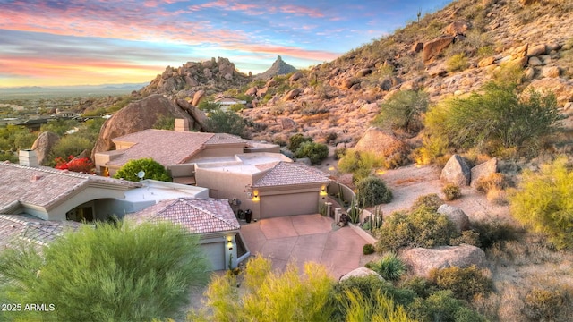 property view of mountains