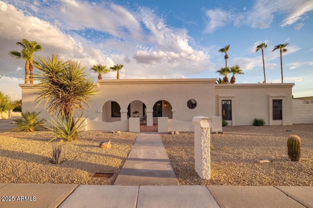 view of pueblo-style house