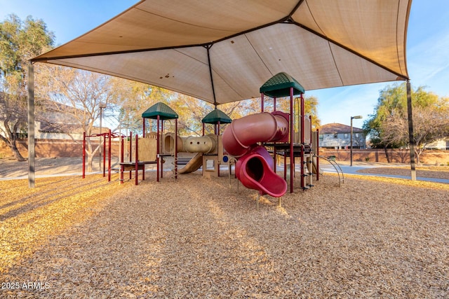 view of communal playground