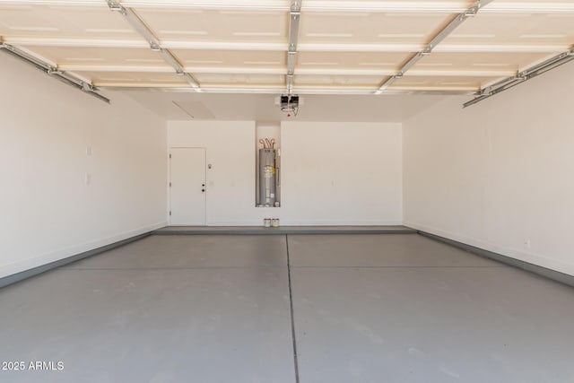4561 E Red Bird Ln, San Tan Valley, AZ 85140 - garage featuring electric water heater and a garage door opener