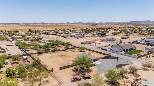 4561 E Red Bird Ln, San Tan Valley, AZ 85140 - overview of rural landscape featuring a mountainous background and nearby suburban area