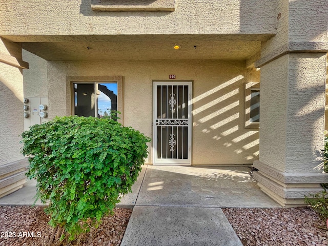 view of property entrance