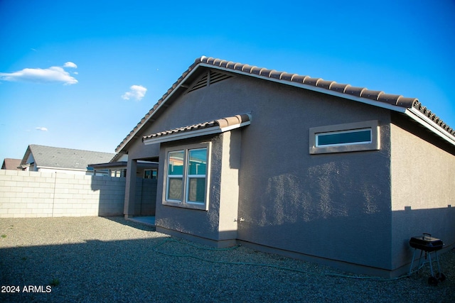 exterior space with a patio