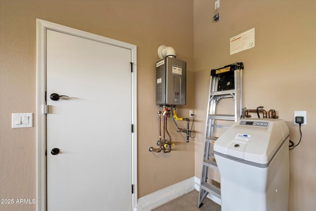 utilities with water heater