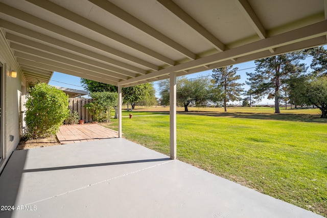 view of patio