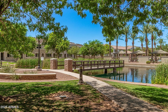 view of property's community