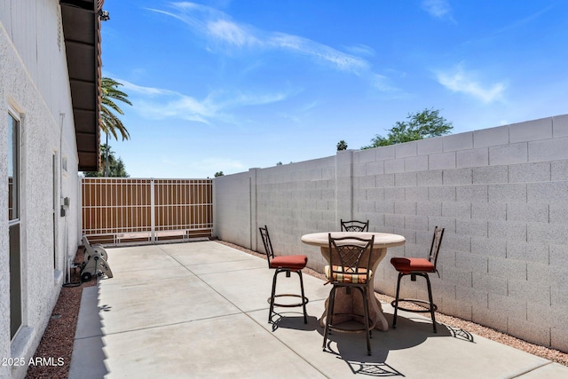 7510 E Larkspur Dr, Scottsdale, AZ 85260 - fenced backyard with a patio area